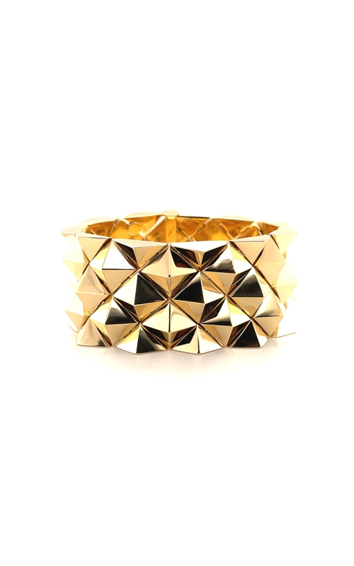 Small Wide Pyramid Bracelet