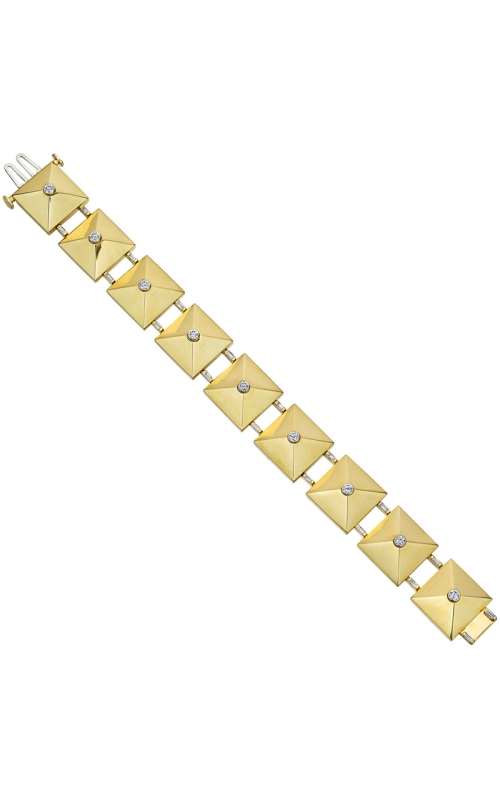 Diamond Pyramid Bracelet