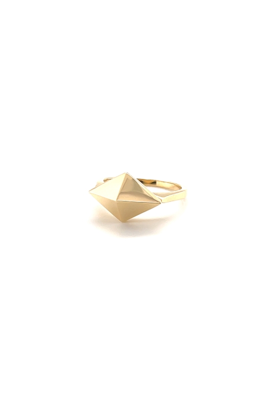 Oblong Pyramid Stack Ring