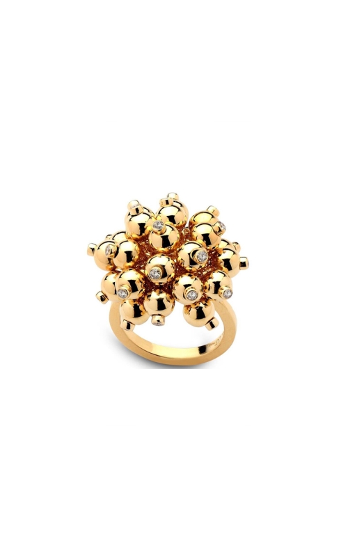 Diamond Pom Pom Ring