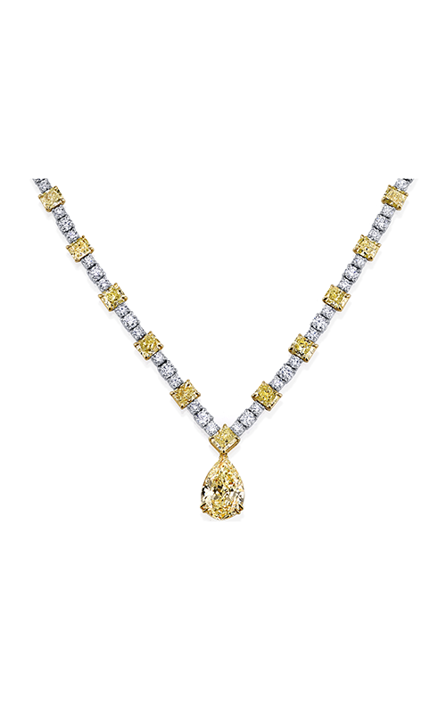 Yellow Diamond Necklace