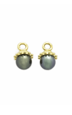 Black Pearl Earring Pendants ERP6330