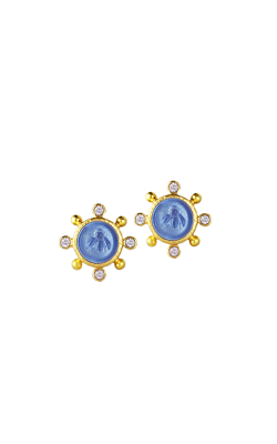 Cerulean 'Tiny Bee' Stud Earrings ER91657-L