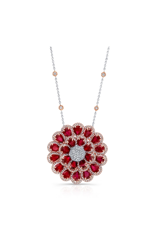 Ruby & Diamond  Necklace