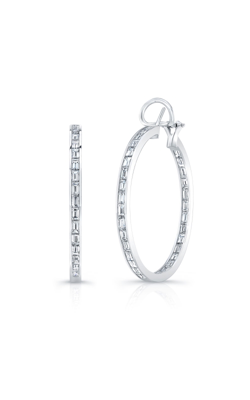 Diamond Hoop Earrings