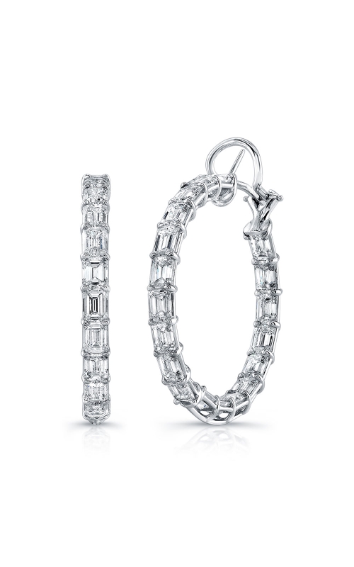 Diamond Hoop Earrings