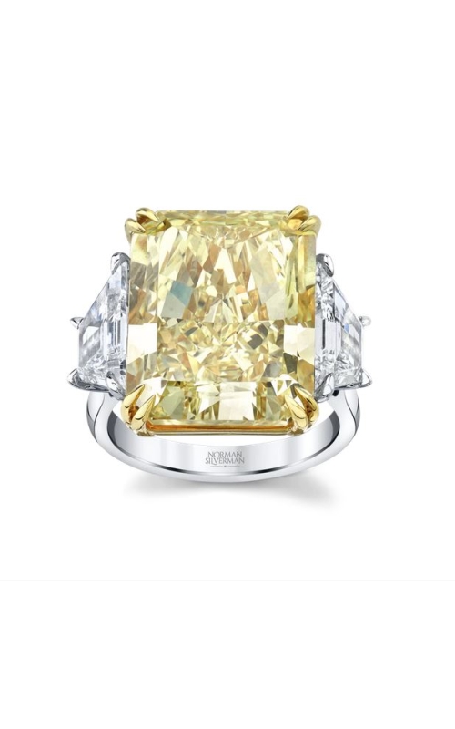 18.88 Carat Fancy Intense Yellow Diamond Ring